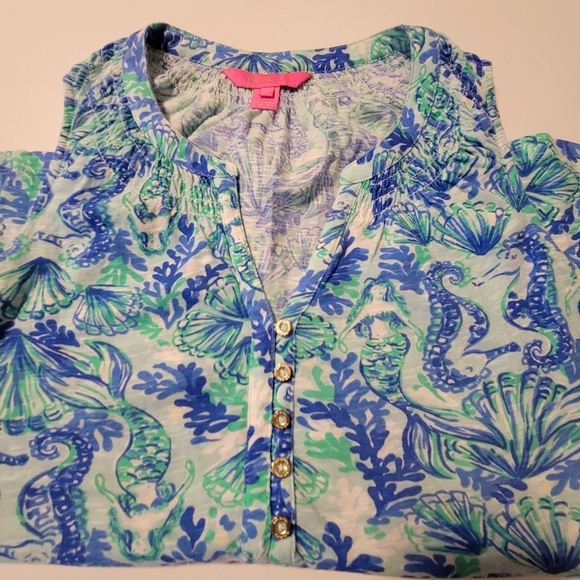 Lilly pulitzer Essie Tank blouse. - Picture 9 of 11